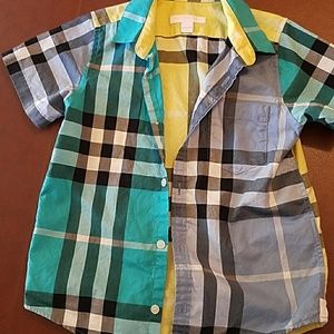 Burberry kid shirt 6y